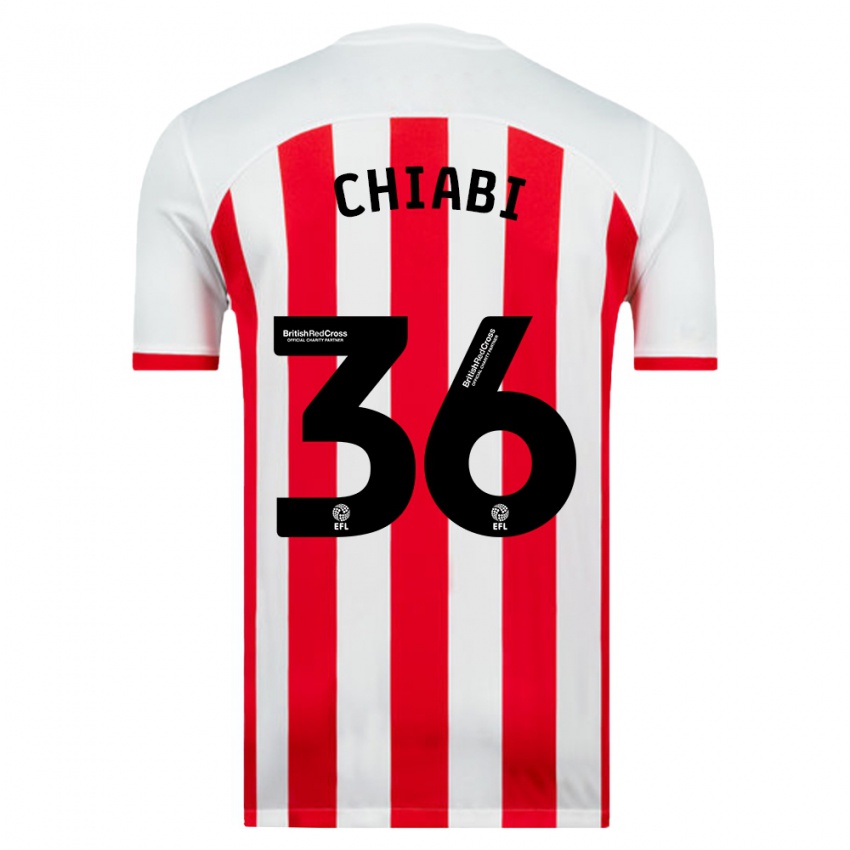 Niño Camiseta Tom Chiabi #36 Blanco 1ª Equipación 2023/24 La Camisa Argentina