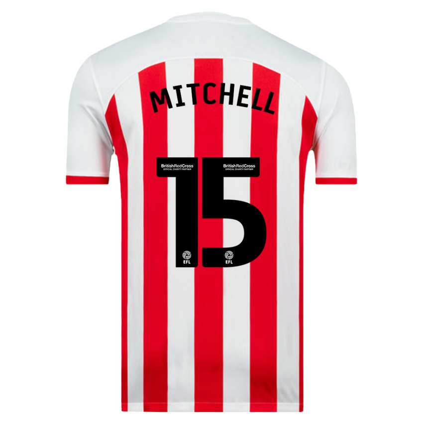 Niño Camiseta Cuba Mitchell #15 Blanco 1ª Equipación 2023/24 La Camisa Argentina