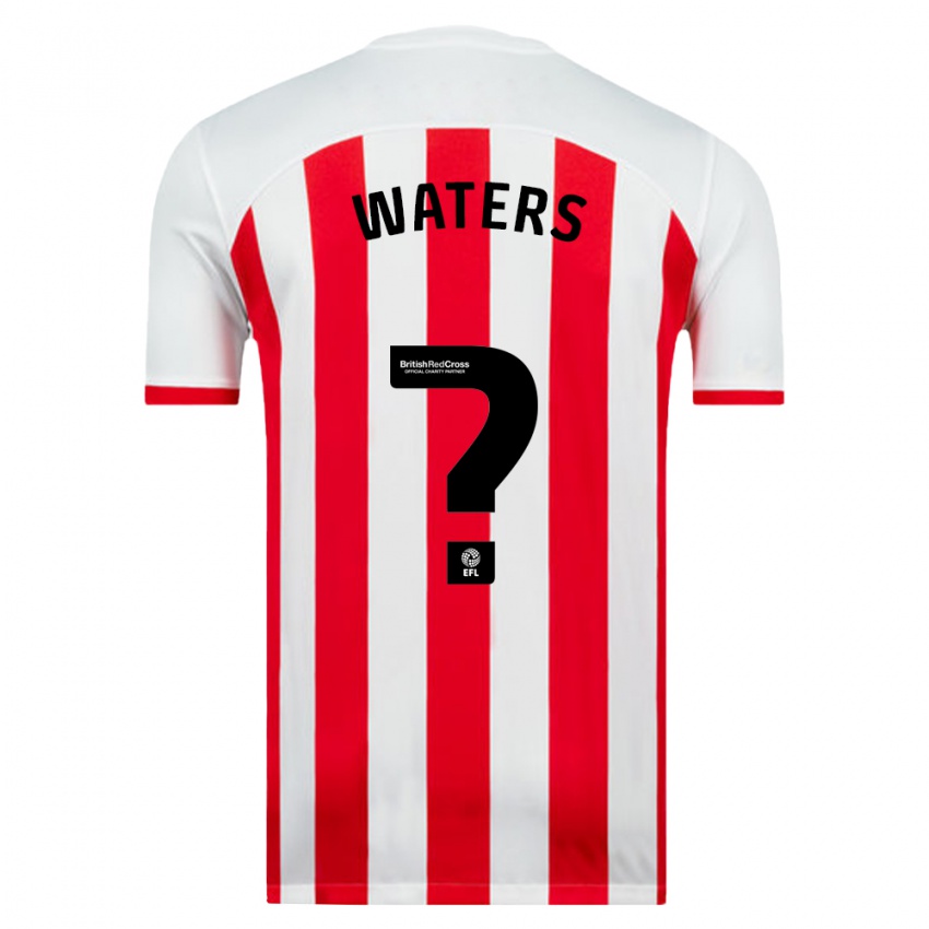 Niño Camiseta Jake Waters #0 Blanco 1ª Equipación 2023/24 La Camisa Argentina