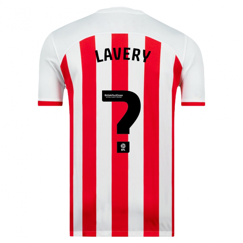 Niño Camiseta Thomas Lavery #0 Blanco 1ª Equipación 2023/24 La Camisa Argentina