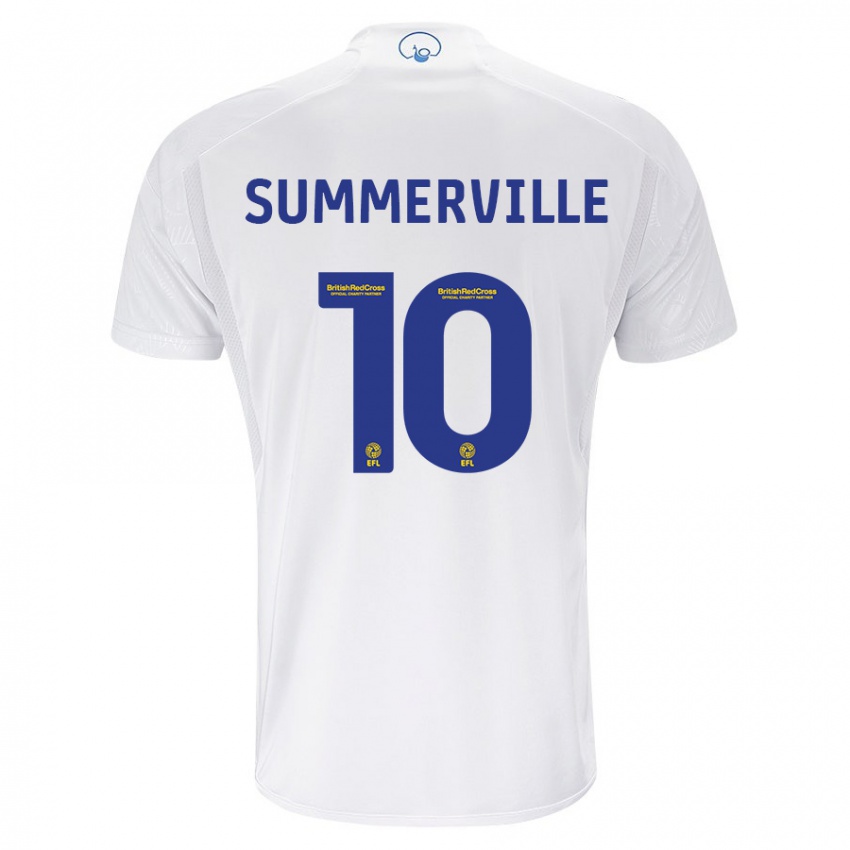 Niño Camiseta Crysencio Summerville #10 Blanco 1ª Equipación 2023/24 La Camisa Argentina