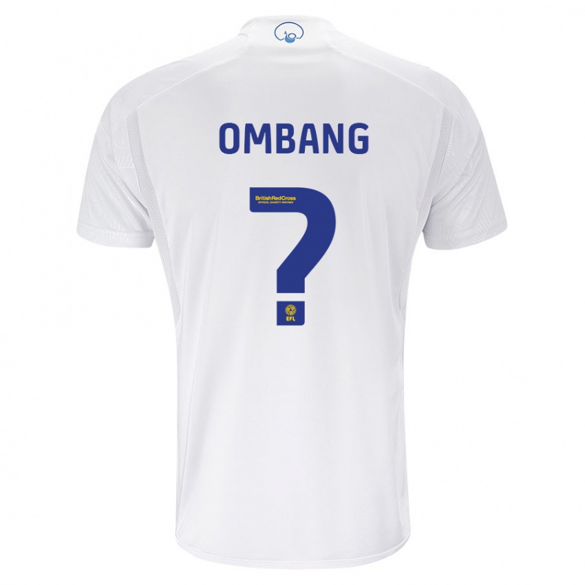 Niño Camiseta Darryl Ombang #0 Blanco 1ª Equipación 2023/24 La Camisa Argentina