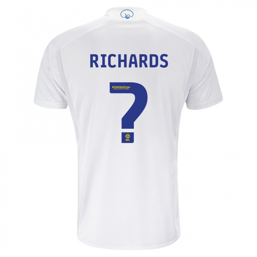 Niño Camiseta Joe Richards #0 Blanco 1ª Equipación 2023/24 La Camisa Argentina