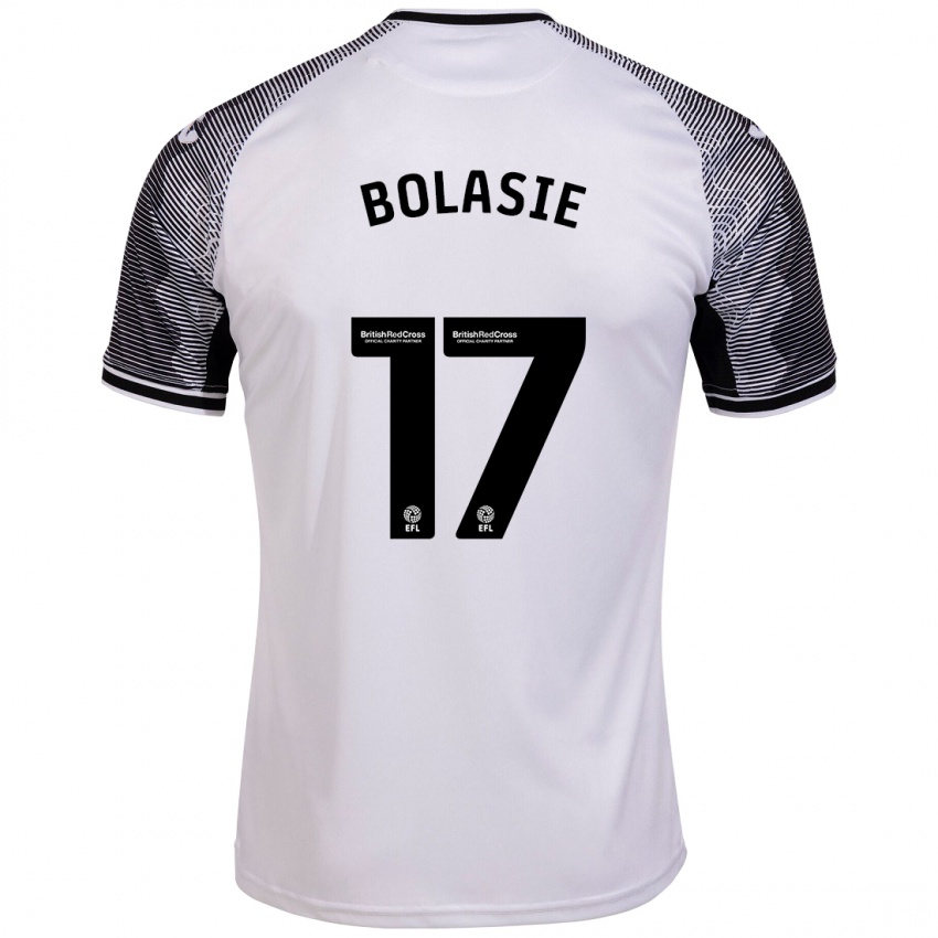 Niño Camiseta Yannick Bolasie #17 Blanco 1ª Equipación 2023/24 La Camisa Argentina