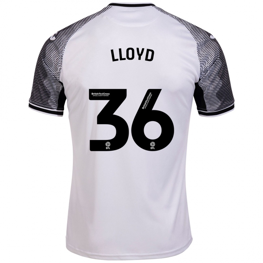 Niño Camiseta Ben Lloyd #36 Blanco 1ª Equipación 2023/24 La Camisa Argentina