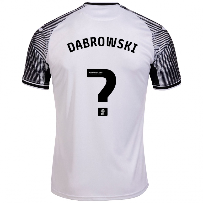 Niño Camiseta Sebastian Dabrowski #0 Blanco 1ª Equipación 2023/24 La Camisa Argentina