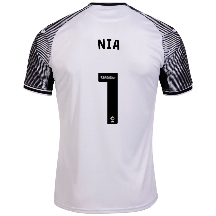 Niño Camiseta Ffion Rees Nia #1 Blanco 1ª Equipación 2023/24 La Camisa Argentina