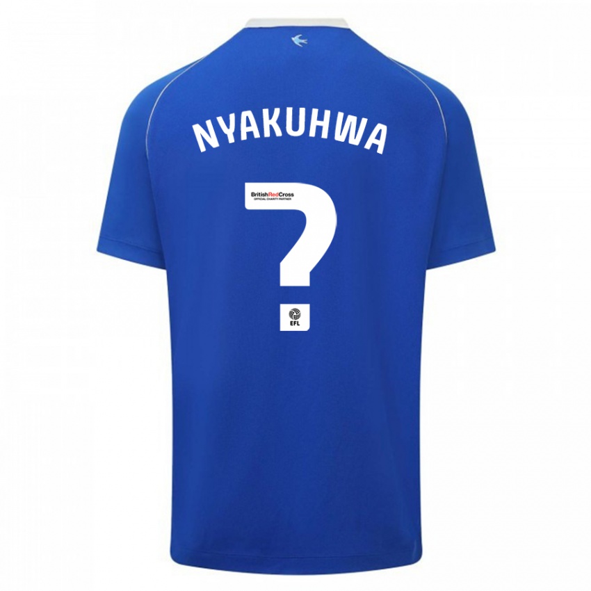 Niño Camiseta Tanatswa Nyakuhwa #0 Azul 1ª Equipación 2023/24 La Camisa Argentina