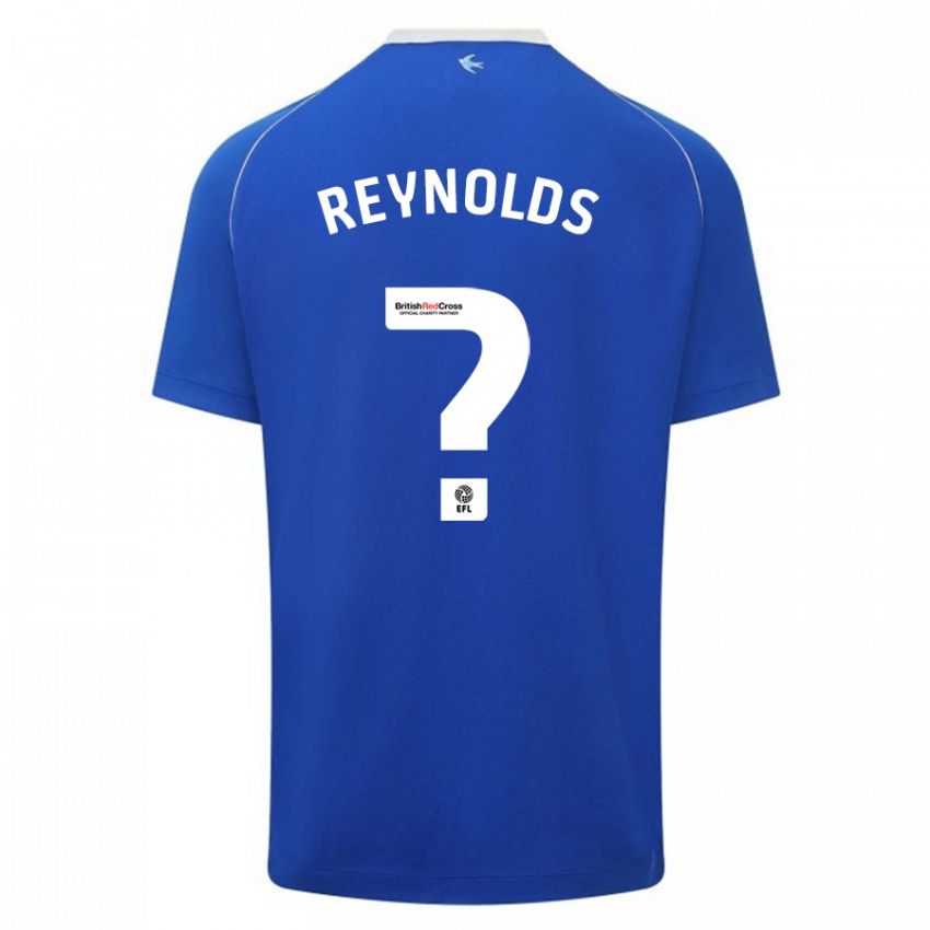 Niño Camiseta Oliver Reynolds #0 Azul 1ª Equipación 2023/24 La Camisa Argentina