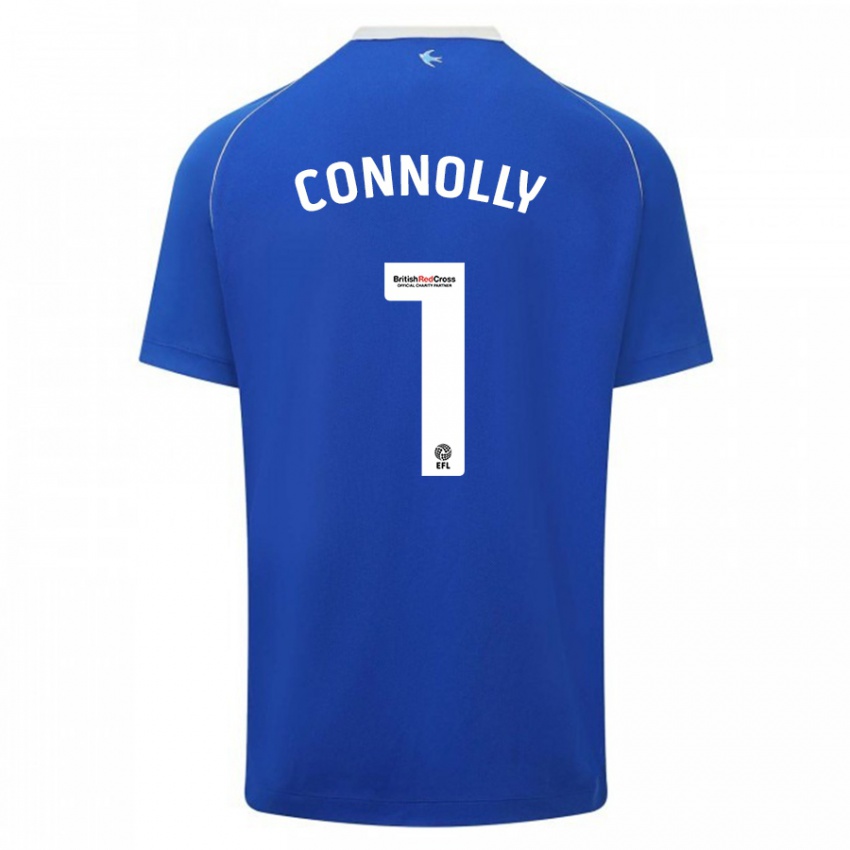 Niño Camiseta Daisy Connolly #1 Azul 1ª Equipación 2023/24 La Camisa Argentina
