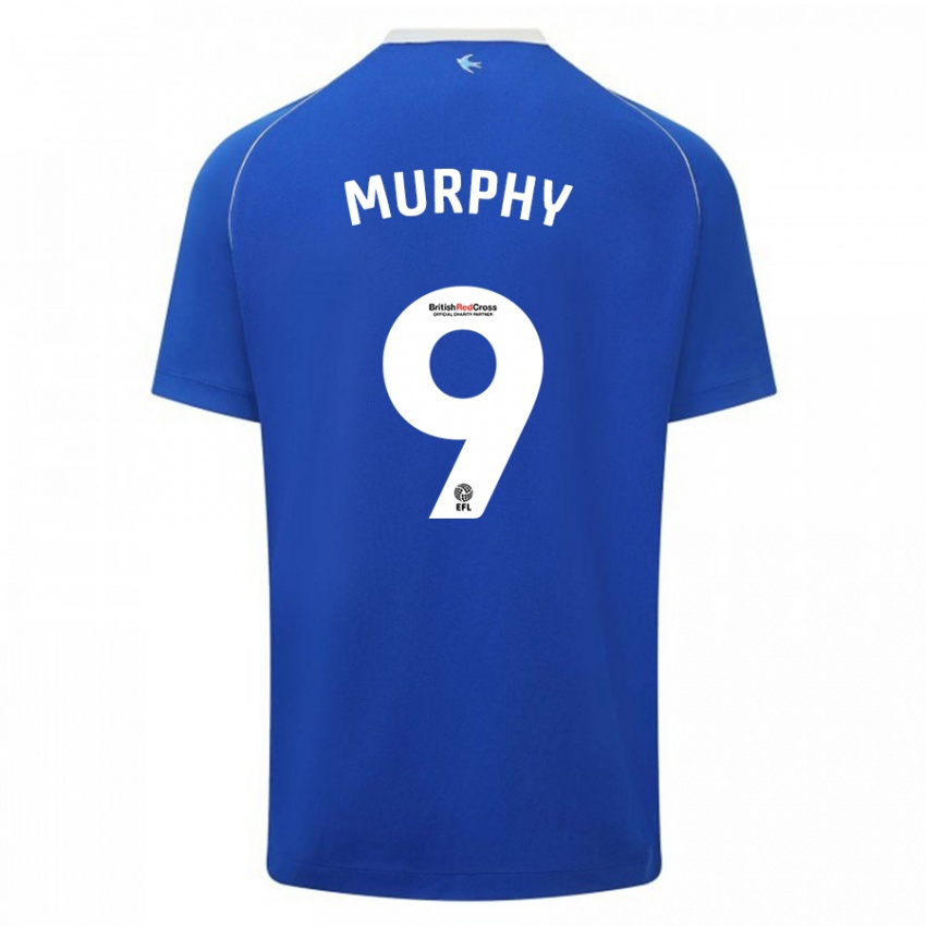 Niño Camiseta Alana Murphy #9 Azul 1ª Equipación 2023/24 La Camisa Argentina