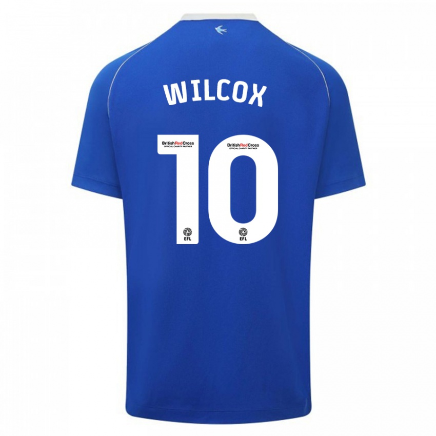 Niño Camiseta Danielle Wilcox #10 Azul 1ª Equipación 2023/24 La Camisa Argentina