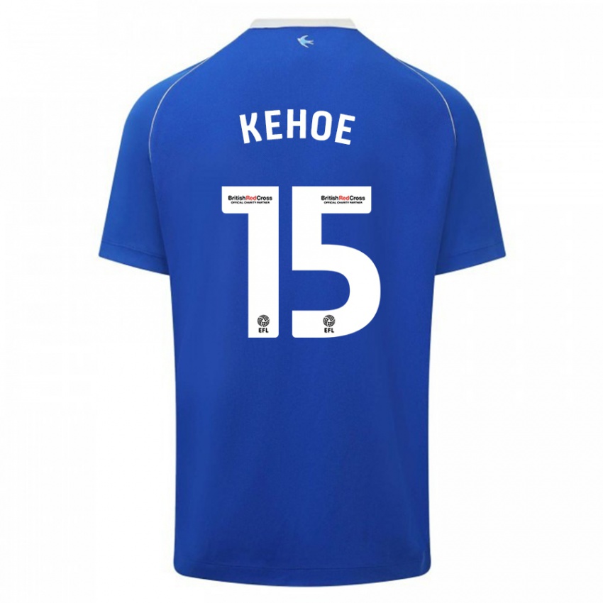 Niño Camiseta Molly Kehoe #15 Azul 1ª Equipación 2023/24 La Camisa Argentina