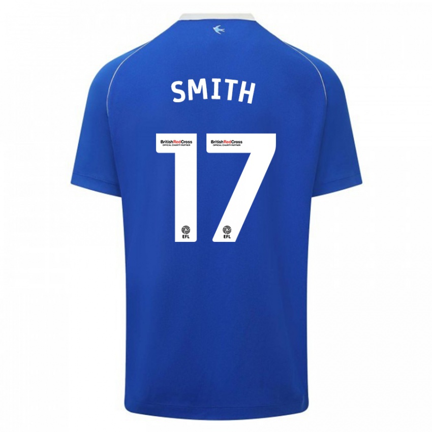 Niño Camiseta Hollie Smith #17 Azul 1ª Equipación 2023/24 La Camisa Argentina