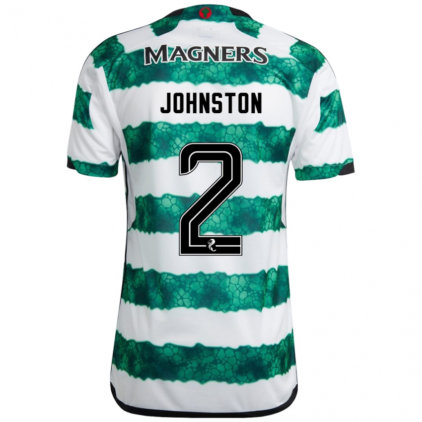 Niño Camiseta Alistair Johnston #2 Verde 1ª Equipación 2023/24 La Camisa Argentina