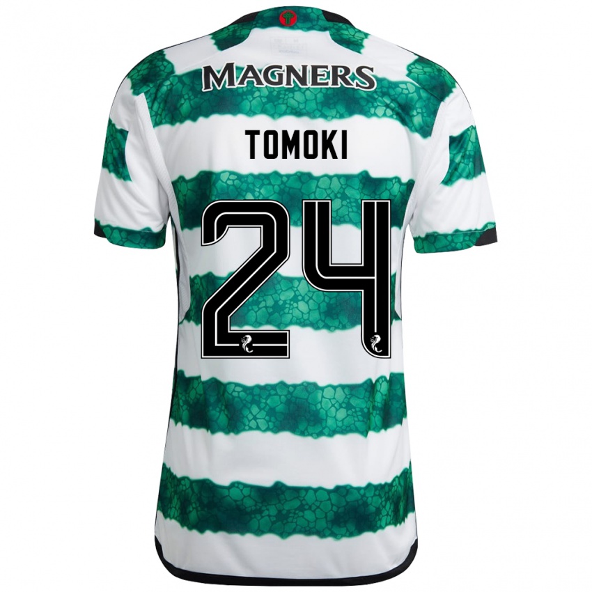 Niño Camiseta Tomoki Iwata #24 Verde 1ª Equipación 2023/24 La Camisa Argentina