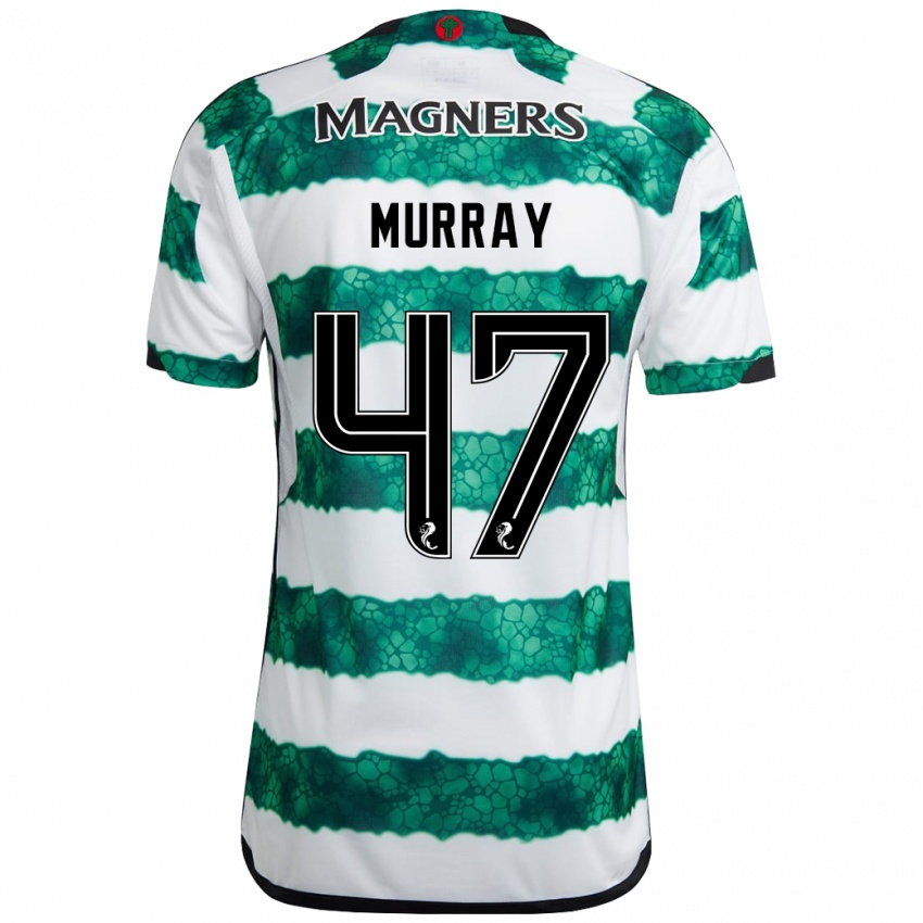 Niño Camiseta Dane Murray #47 Verde 1ª Equipación 2023/24 La Camisa Argentina