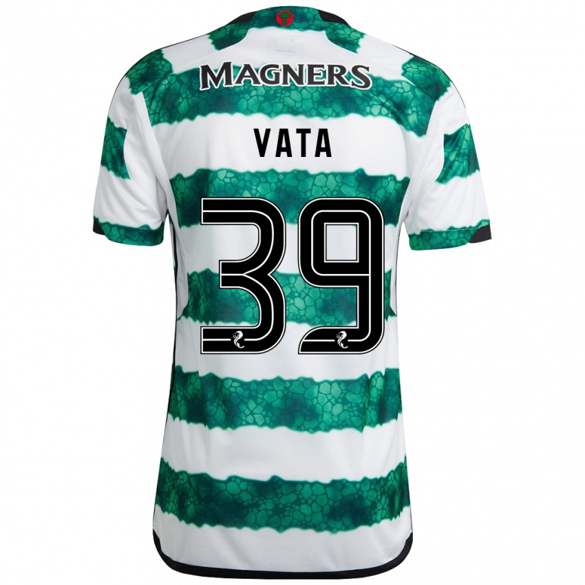 Niño Camiseta Rocco Vata #39 Verde 1ª Equipación 2023/24 La Camisa Argentina