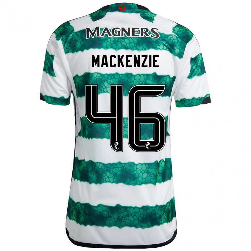 Niño Camiseta Magnus Mackenzie #46 Verde 1ª Equipación 2023/24 La Camisa Argentina