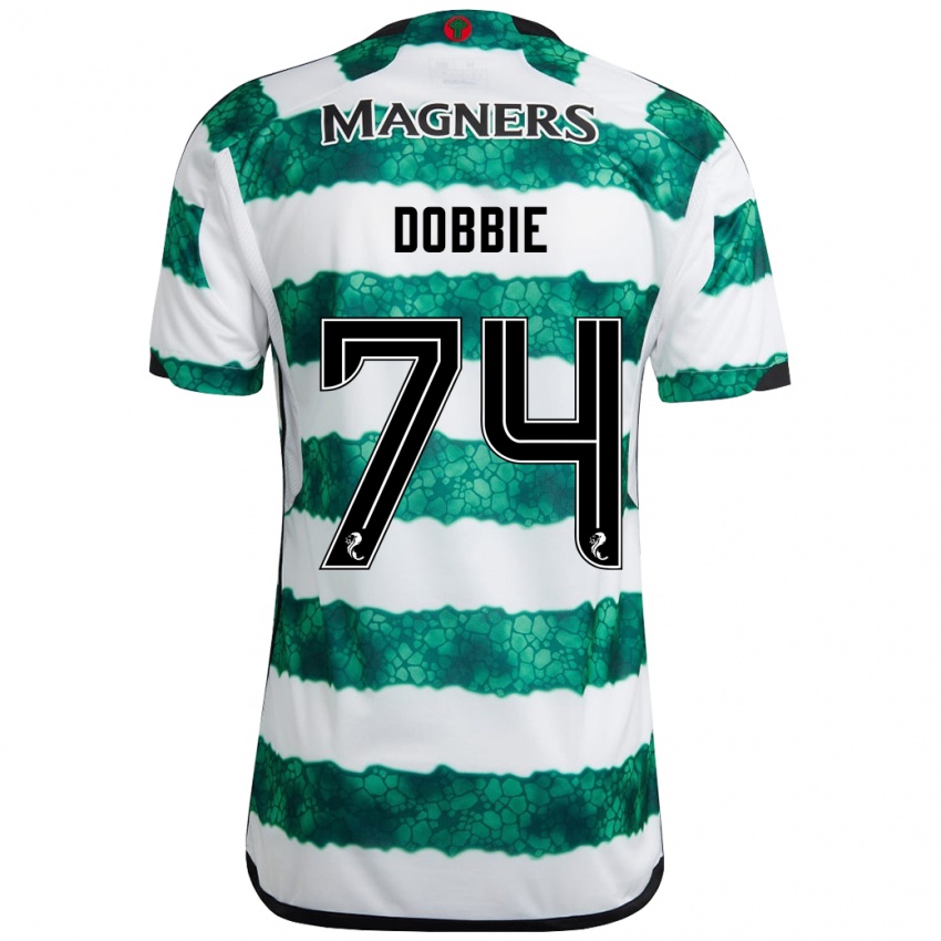 Niño Camiseta Lewis Dobbie #74 Verde 1ª Equipación 2023/24 La Camisa Argentina