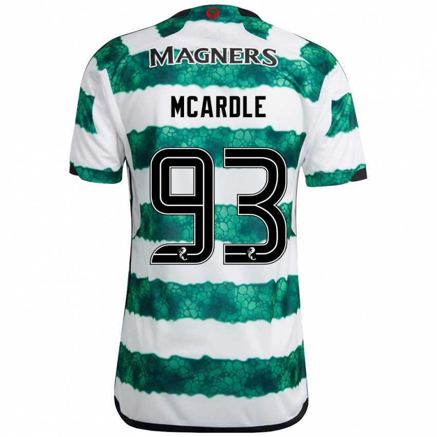 Niño Camiseta Sean Mcardle #93 Verde 1ª Equipación 2023/24 La Camisa Argentina