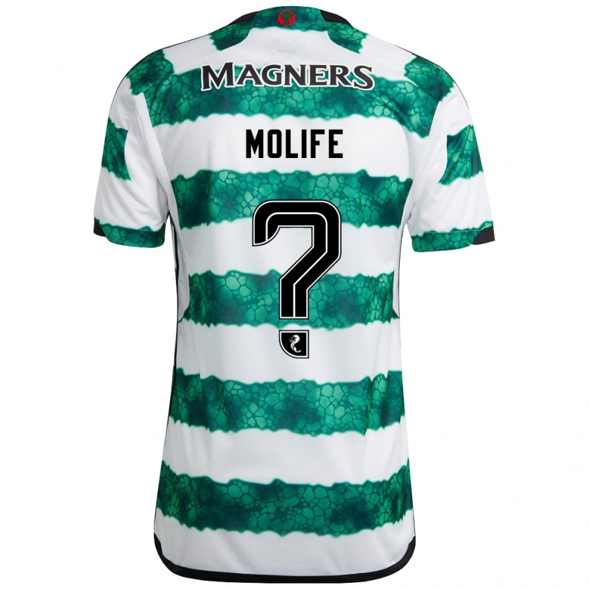 Niño Camiseta Ezekiel Molife #0 Verde 1ª Equipación 2023/24 La Camisa Argentina