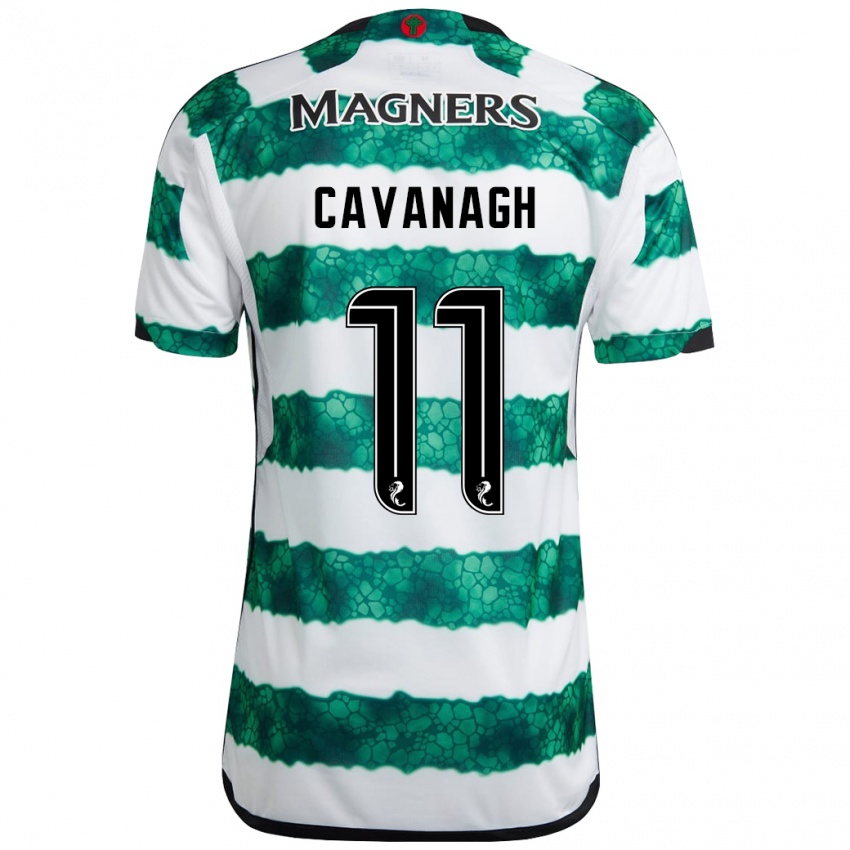 Niño Camiseta Colette Cavanagh #11 Verde 1ª Equipación 2023/24 La Camisa Argentina