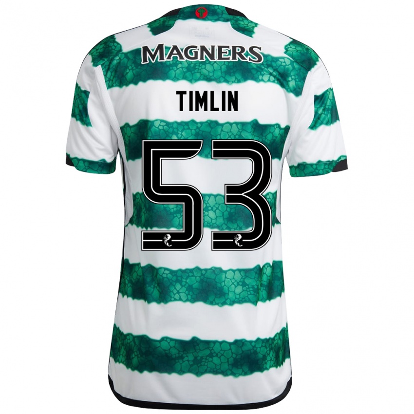 Niño Camiseta Sophie Timlin #53 Verde 1ª Equipación 2023/24 La Camisa Argentina