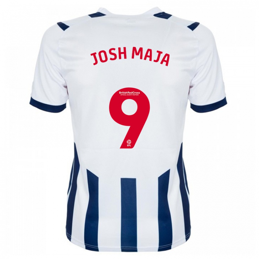 Niño Camiseta Josh Maja #9 Blanco 1ª Equipación 2023/24 La Camisa Argentina