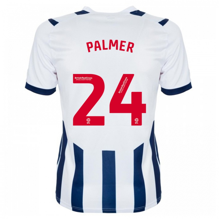 Niño Camiseta Alex Palmer #24 Blanco 1ª Equipación 2023/24 La Camisa Argentina