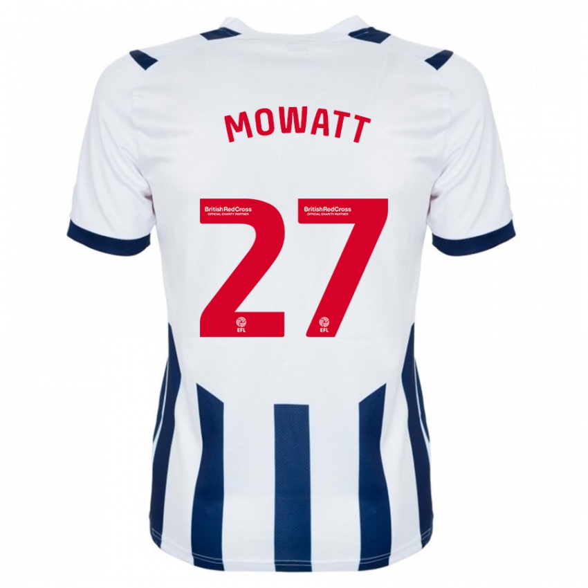 Niño Camiseta Alex Mowatt #27 Blanco 1ª Equipación 2023/24 La Camisa Argentina