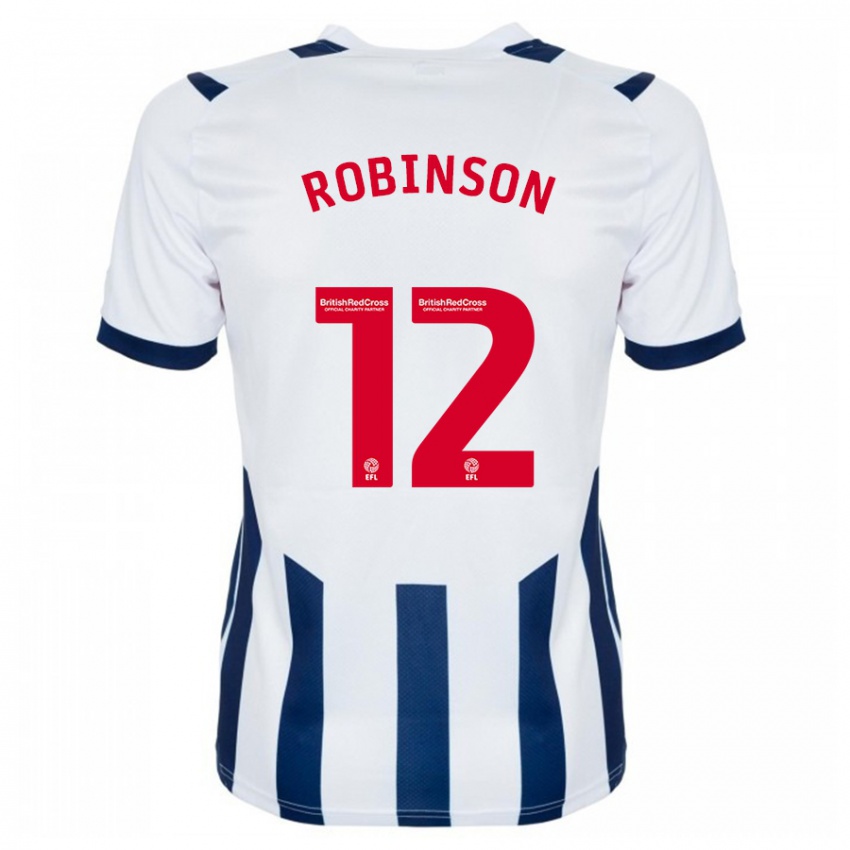 Niño Camiseta Leanne Robinson #12 Blanco 1ª Equipación 2023/24 La Camisa Argentina