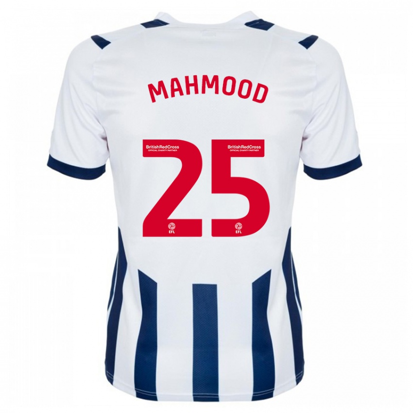 Niño Camiseta Mahmood #25 Blanco 1ª Equipación 2023/24 La Camisa Argentina