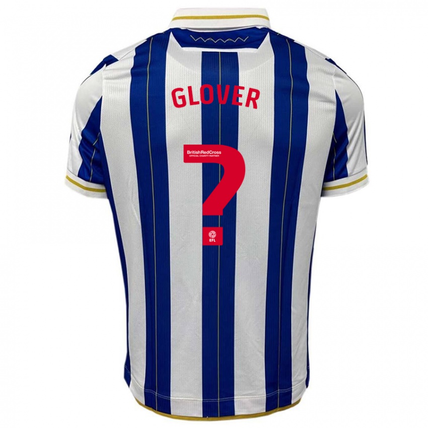 Niño Camiseta Jay Glover #0 Azul Blanco 1ª Equipación 2023/24 La Camisa Argentina