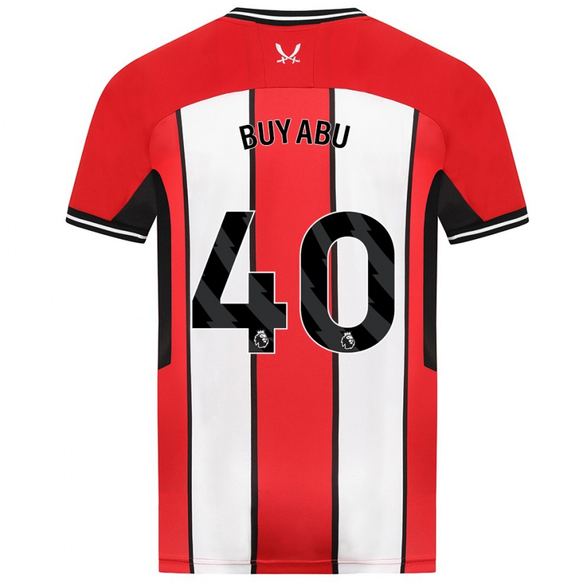 Niño Camiseta Jili Buyabu #40 Rojo 1ª Equipación 2023/24 La Camisa Argentina