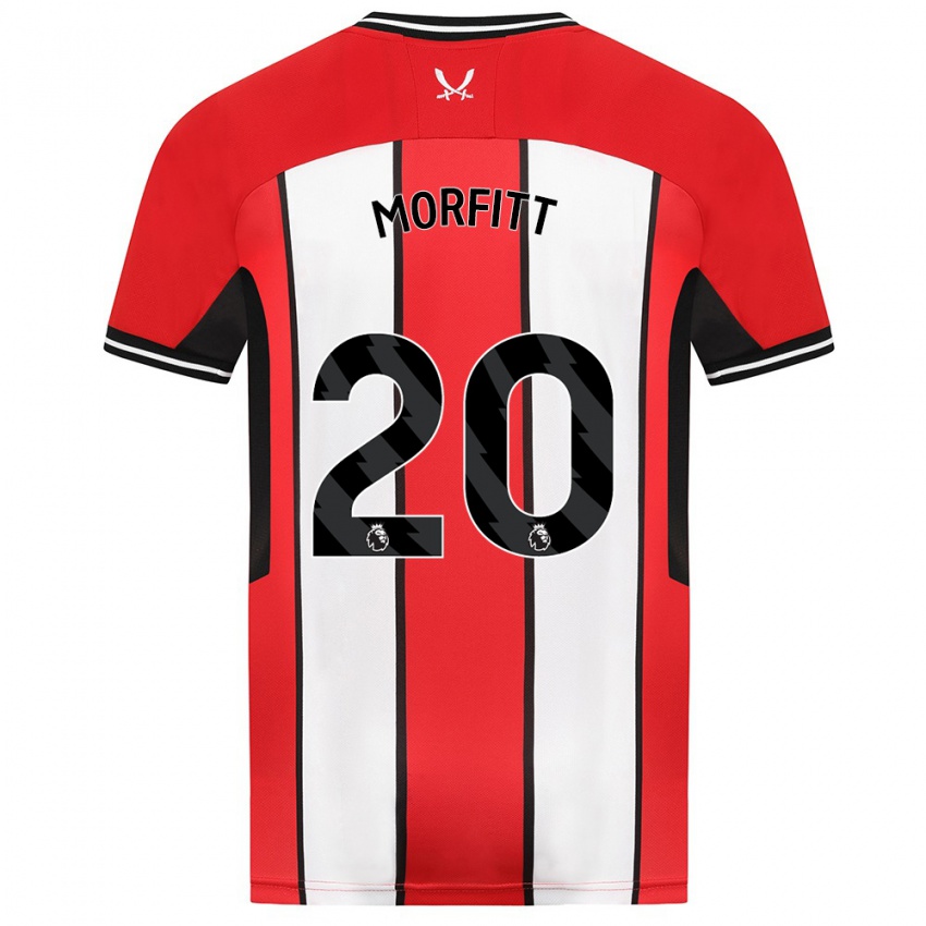 Niño Camiseta Izzy Morfitt #20 Rojo 1ª Equipación 2023/24 La Camisa Argentina