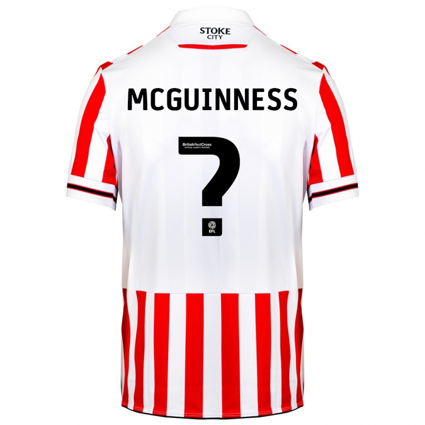 Niño Camiseta Dara Mcguinness #0 Rojo Blanco 1ª Equipación 2023/24 La Camisa Argentina