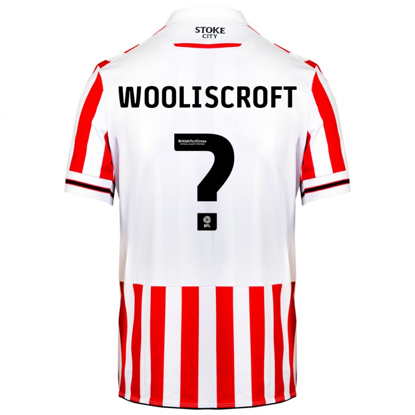 Niño Camiseta Morgan Wooliscroft #0 Rojo Blanco 1ª Equipación 2023/24 La Camisa Argentina