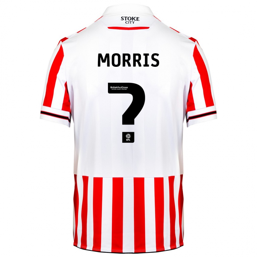 Niño Camiseta Joe Morris #0 Rojo Blanco 1ª Equipación 2023/24 La Camisa Argentina
