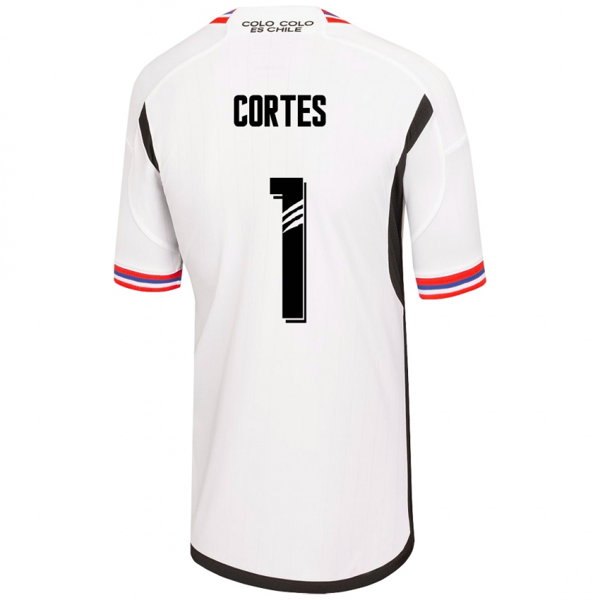 Niño Camiseta Brayan Cortés #1 Blanco 1ª Equipación 2023/24 La Camisa Argentina