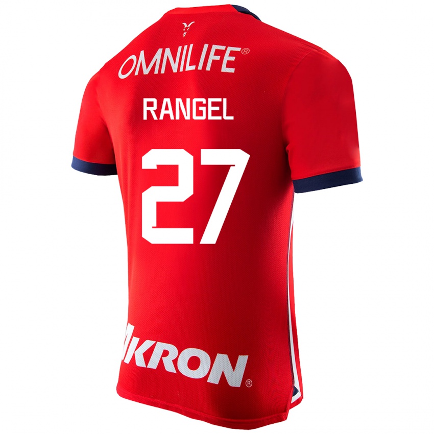 Niño Camiseta José Rangel #27 Rojo 1ª Equipación 2023/24 La Camisa Argentina
