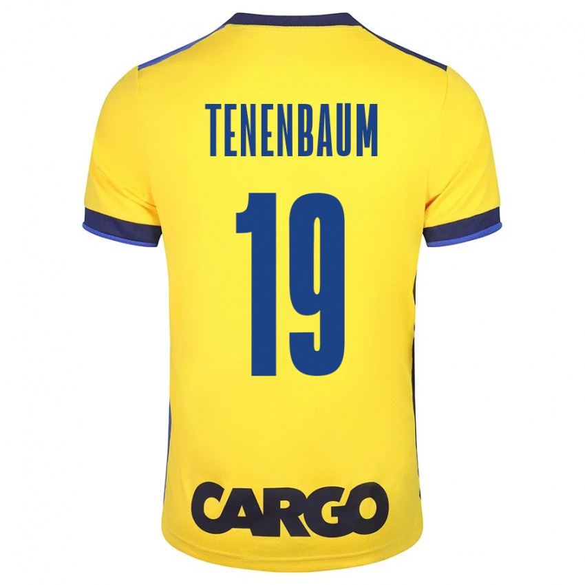 Niño Camiseta Daniel Tenenbaum #19 Amarillo 1ª Equipación 2023/24 La Camisa Argentina