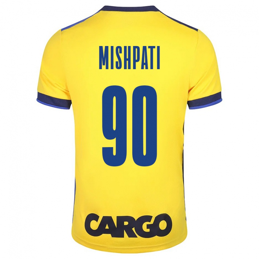 Niño Camiseta Roi Mishpati #90 Amarillo 1ª Equipación 2023/24 La Camisa Argentina