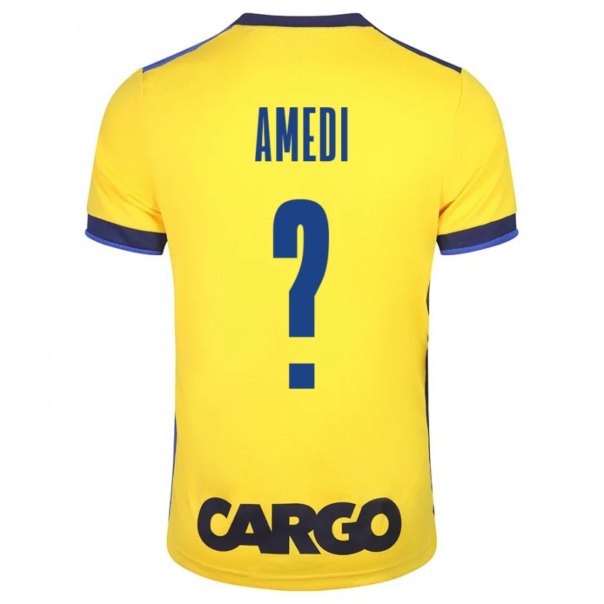 Niño Camiseta Roei Amedi #0 Amarillo 1ª Equipación 2023/24 La Camisa Argentina