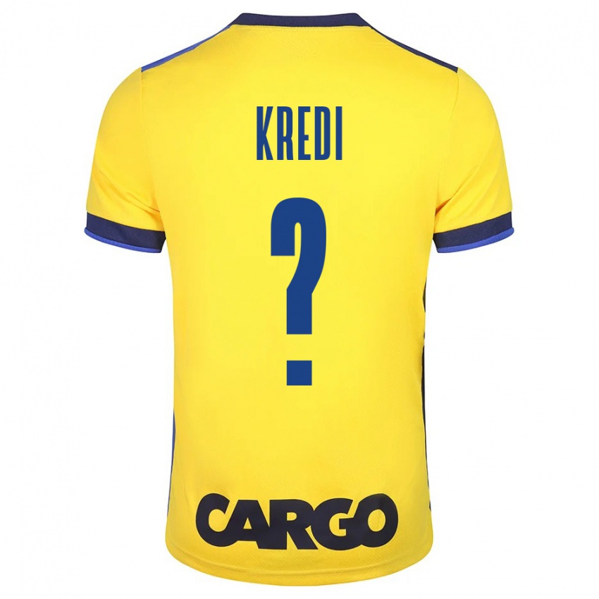 Niño Camiseta Amit Kredi #0 Amarillo 1ª Equipación 2023/24 La Camisa Argentina