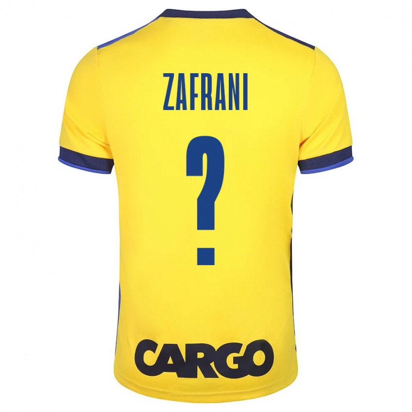 Niño Camiseta Itay Zafrani #0 Amarillo 1ª Equipación 2023/24 La Camisa Argentina