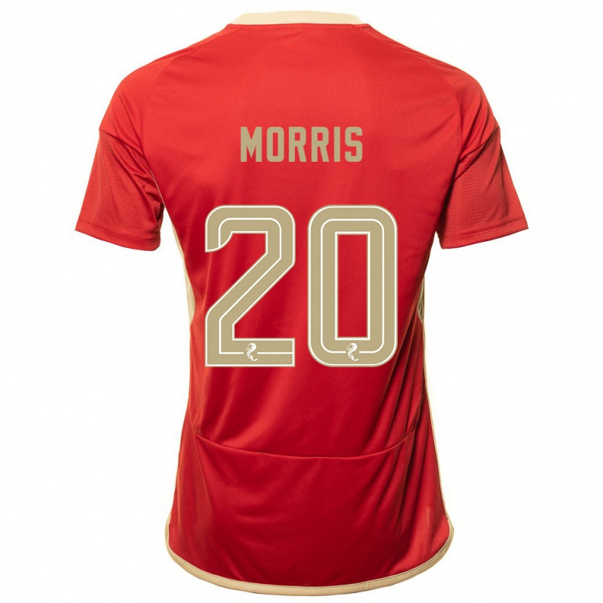 Niño Camiseta Shayden Morris #20 Rojo 1ª Equipación 2023/24 La Camisa Argentina