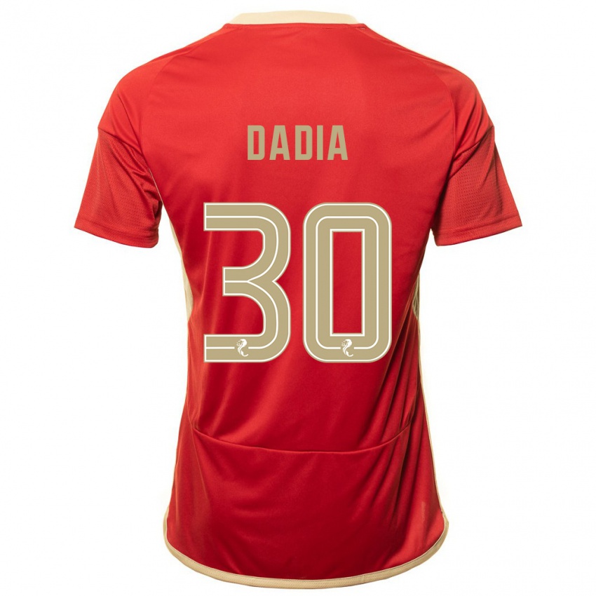 Niño Camiseta Or Dadia #30 Rojo 1ª Equipación 2023/24 La Camisa Argentina