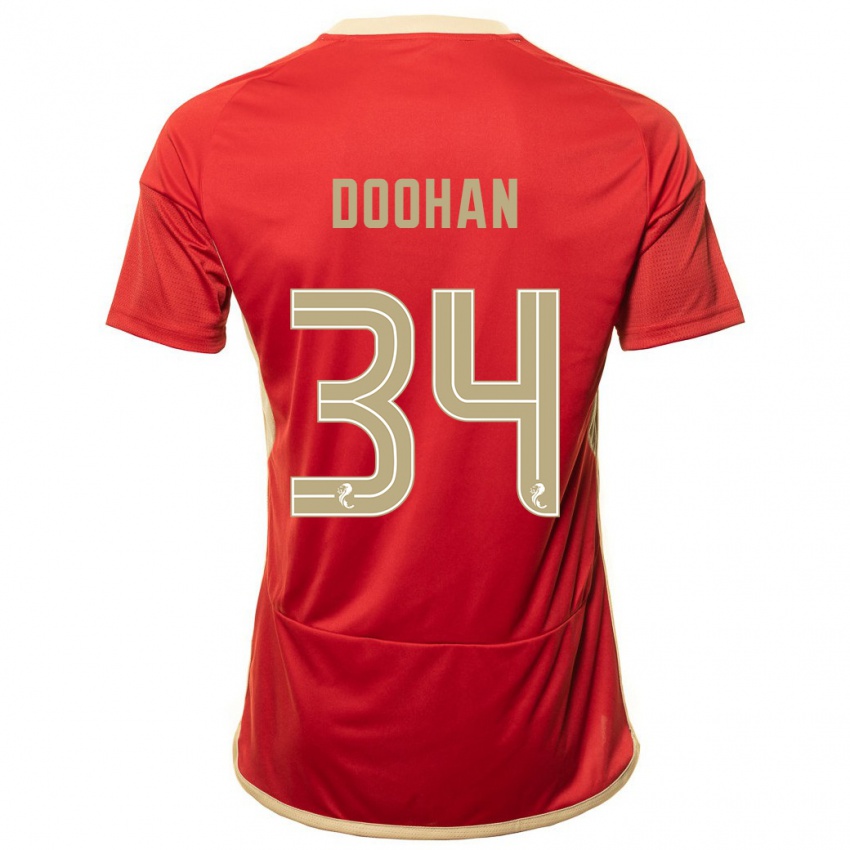 Niño Camiseta Ross Doohan #34 Rojo 1ª Equipación 2023/24 La Camisa Argentina