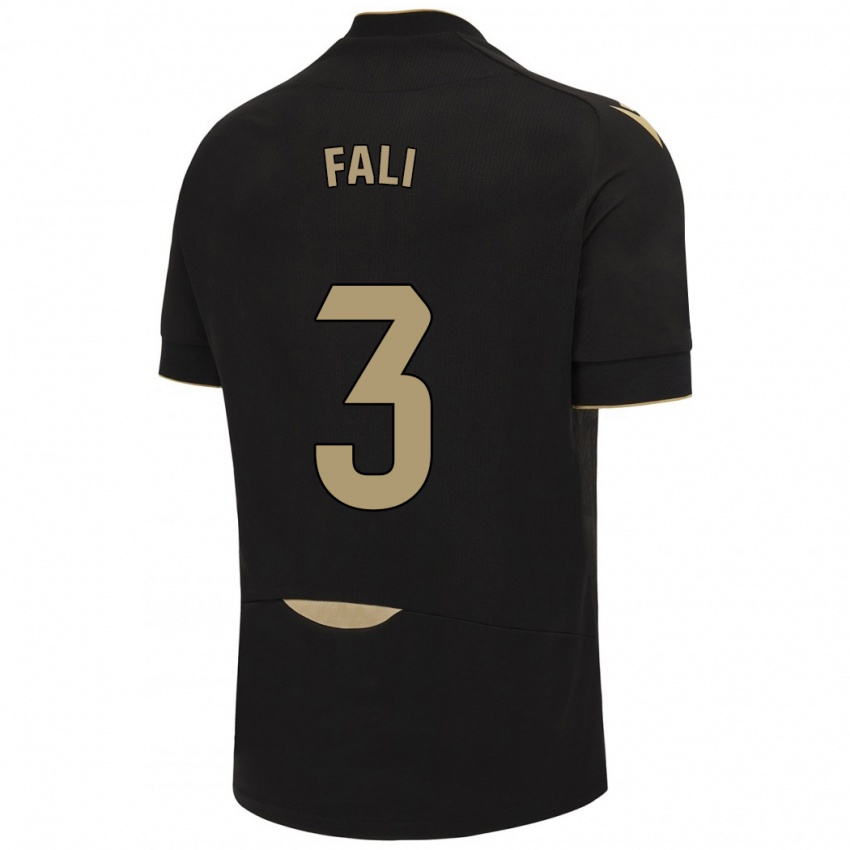 Niño Camiseta Fali #3 Negro 2ª Equipación 2023/24 La Camisa Argentina